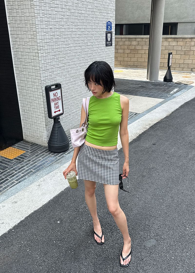 VIVID RIB SLEEVELESS
