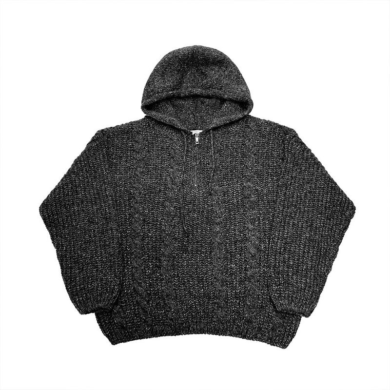 Pania Zip-Up Hood Knit