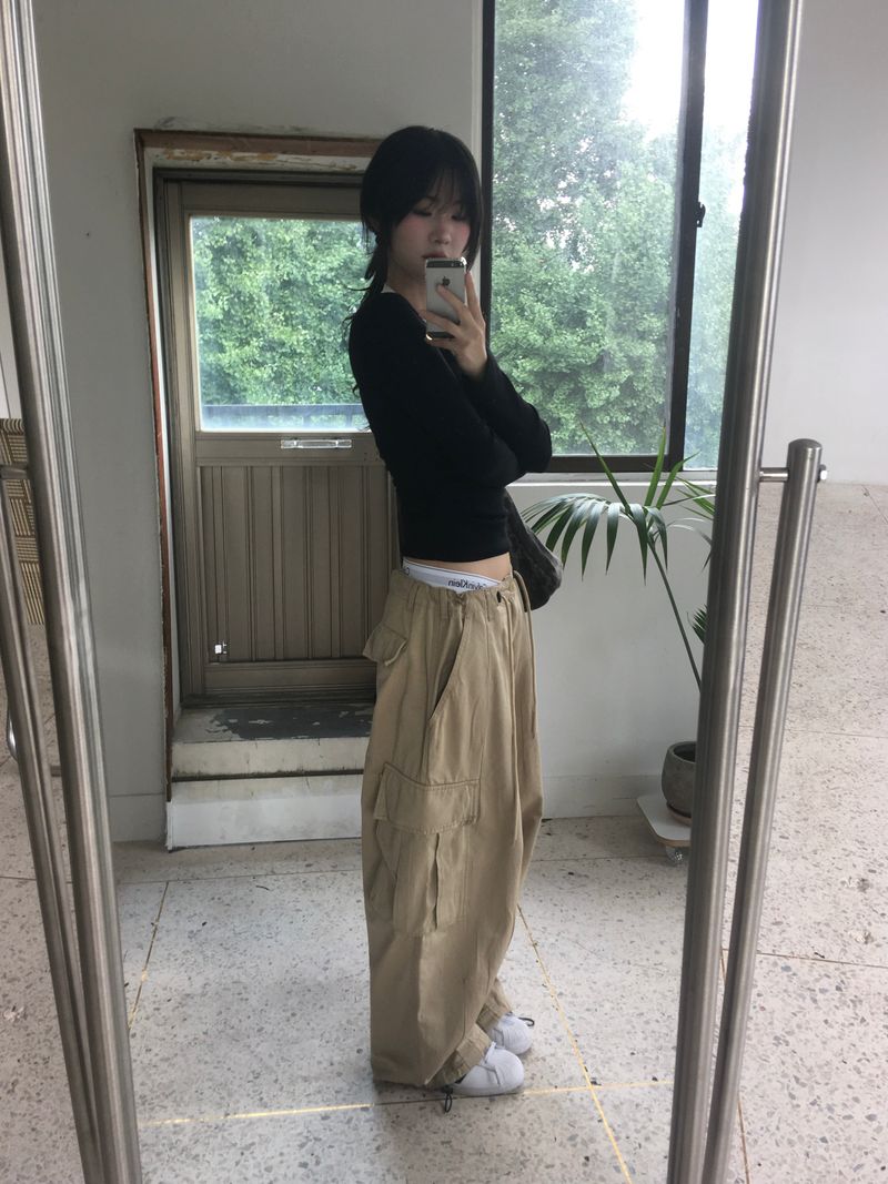 String cargo Pants
