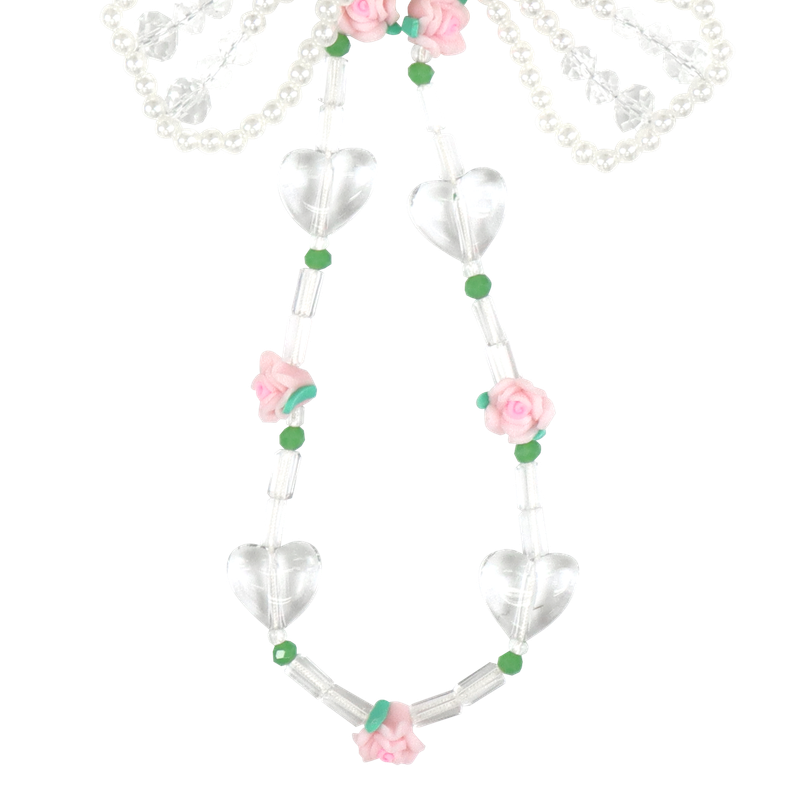PEARL RIBBON KEYRING