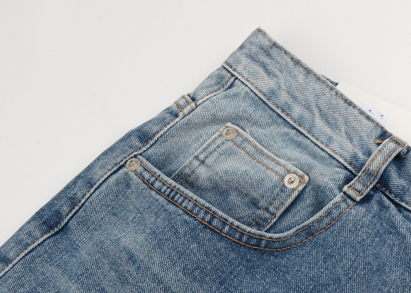 5088 Brushed light blue denim pants