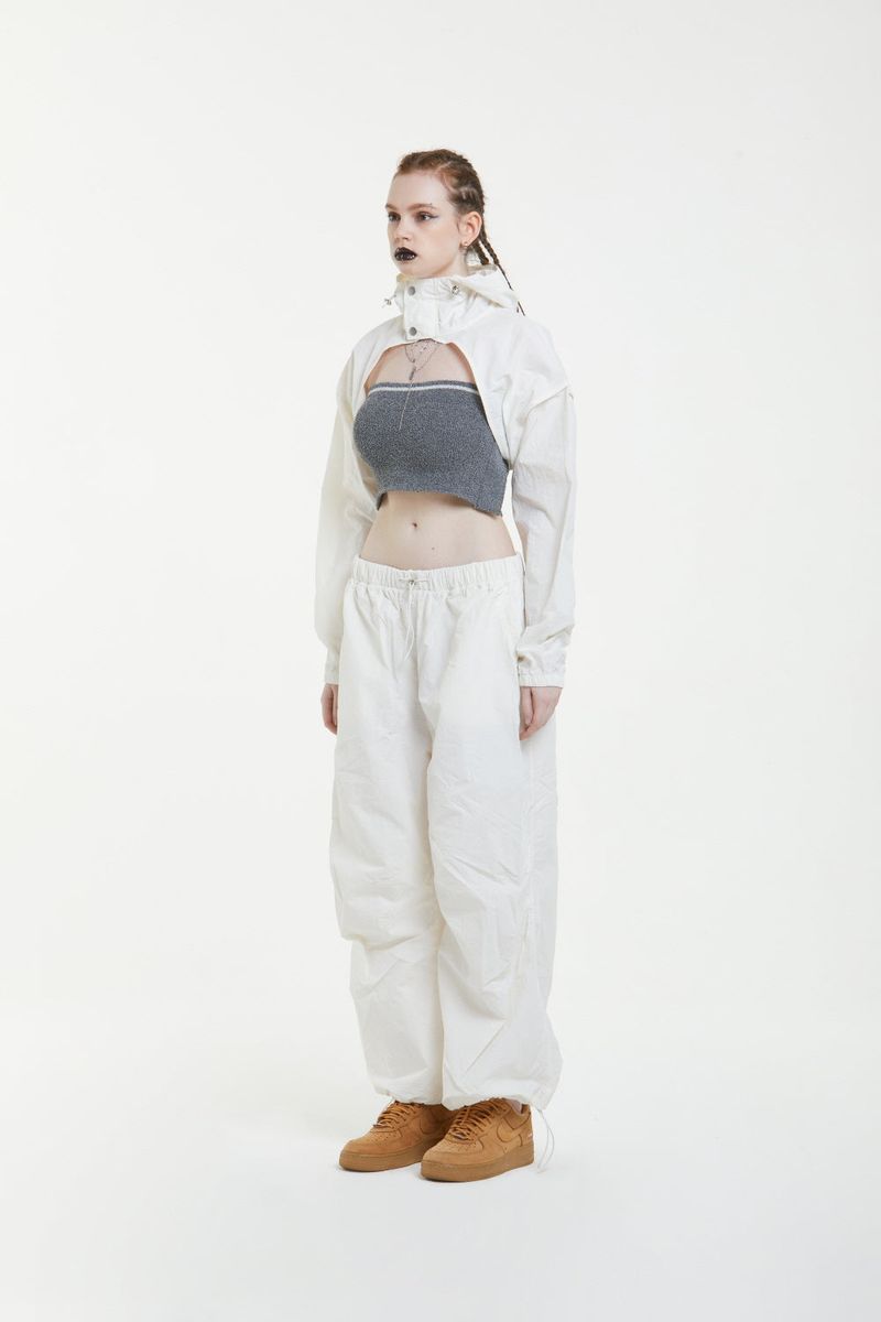 LOG WIDE PANTS