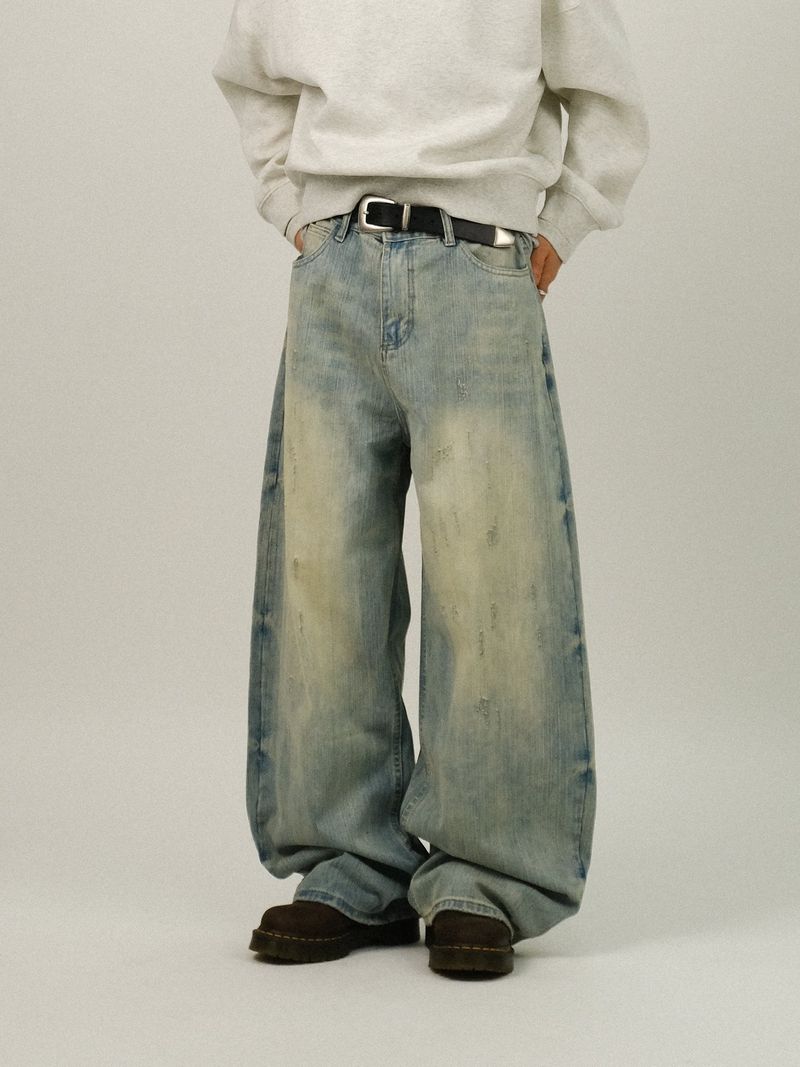 TD Yellow Washing Wide Denim