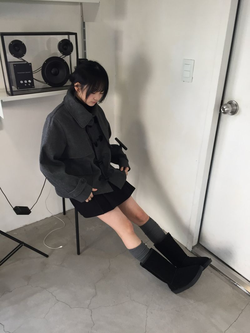Half flatform ugg boots
