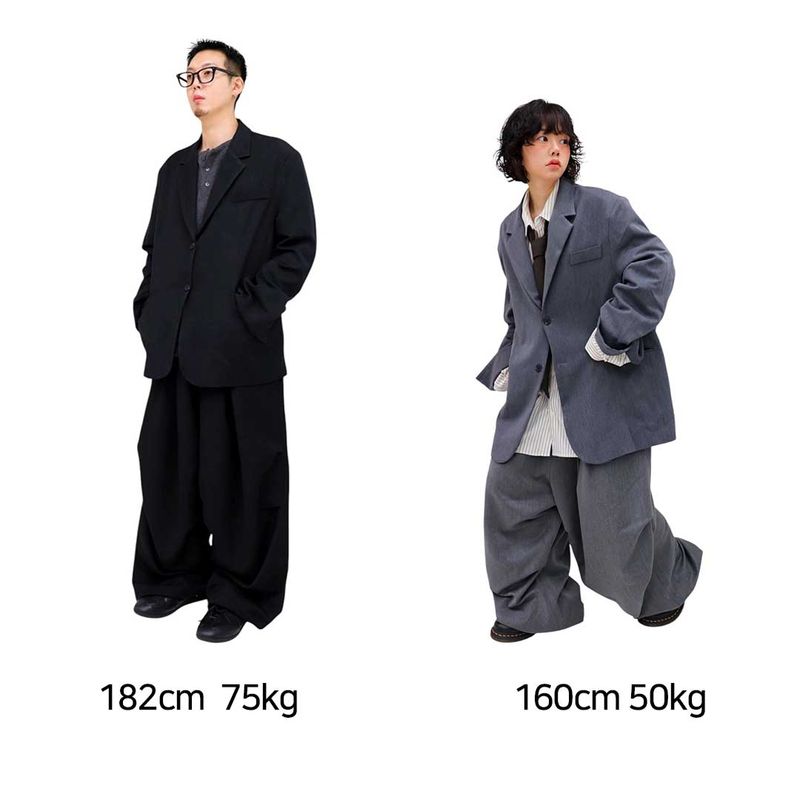Real Papa Oversized Blazer