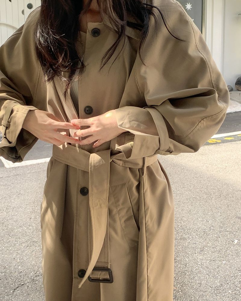 Iya Overfit Trench Coat