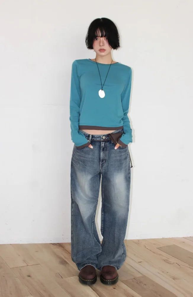 DEEP WASHED DENIM