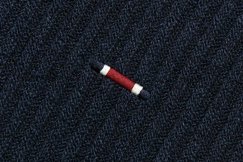MINIMAL LOGO KNIT POLO_NAVY