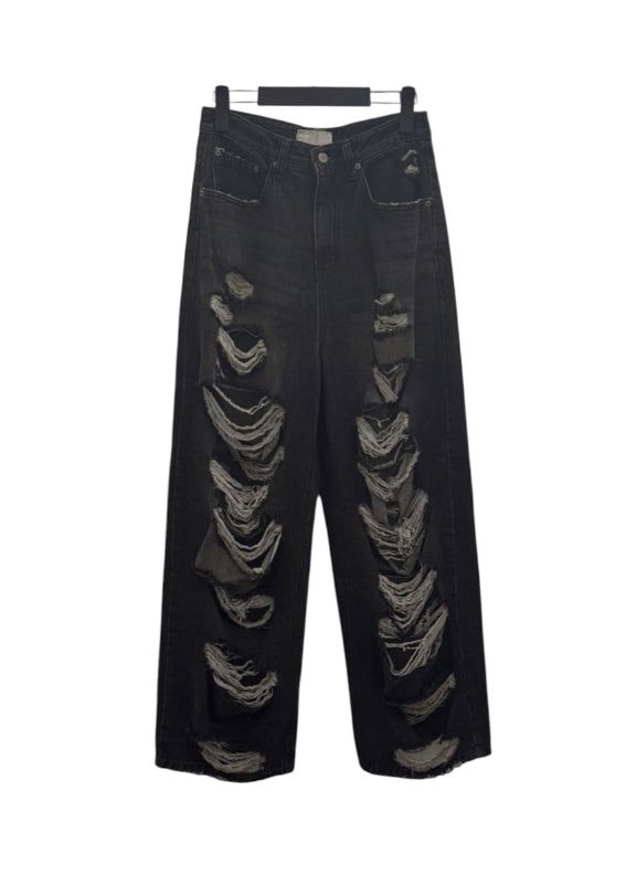 Bark Heavy Distressed Denim