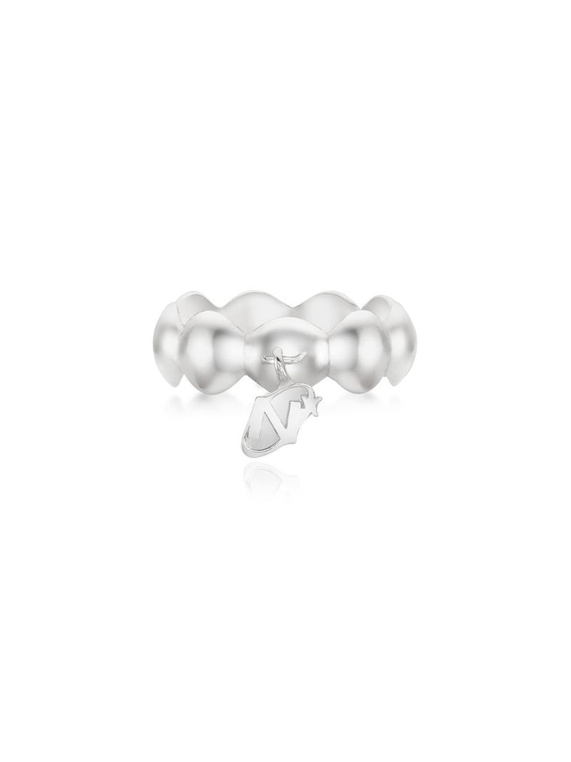 NIMBUS（ニンブス）の「N LOGO DROP CURVY BALL RING（Accessories）」