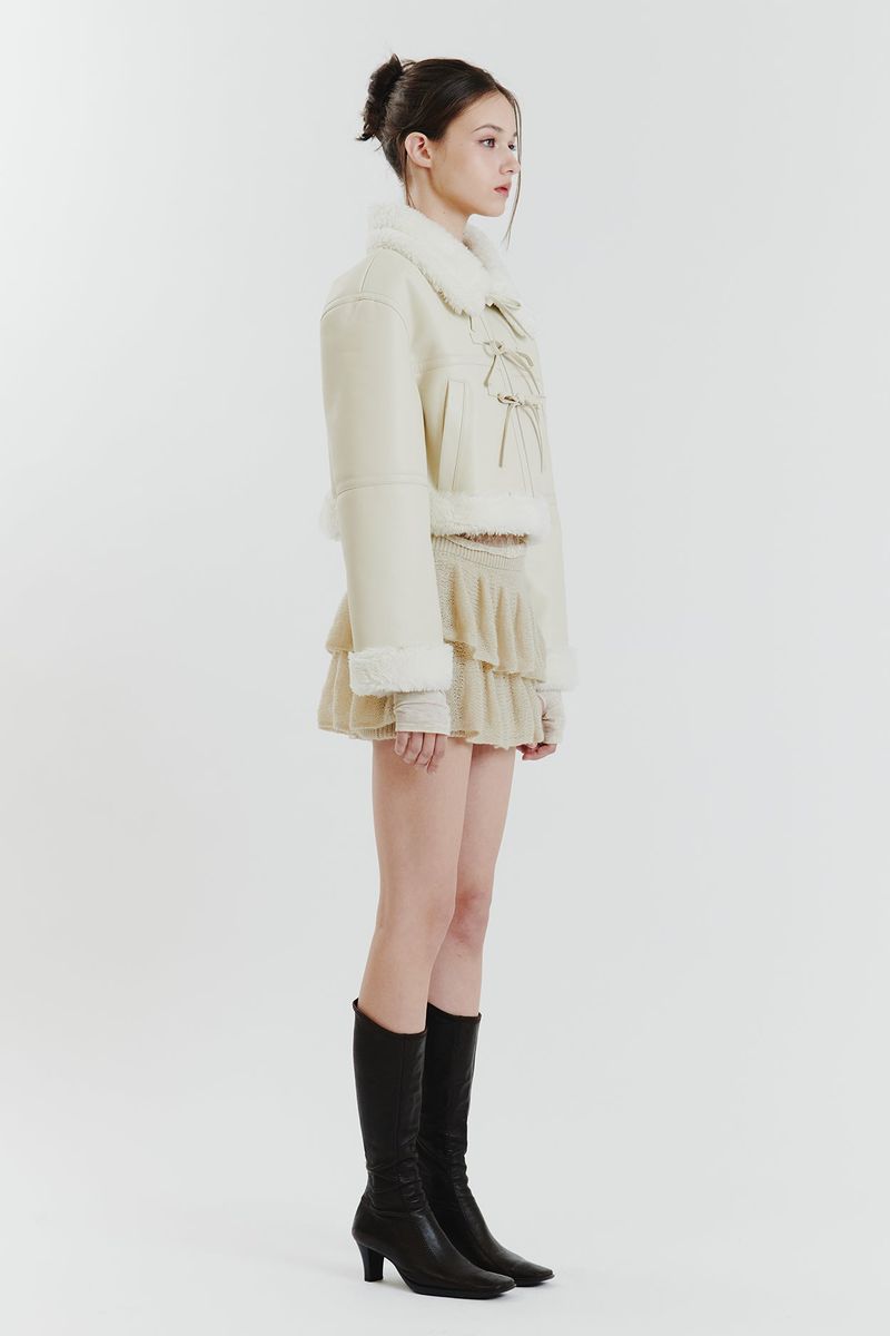 LUCY MUSTANG JACKET cream
