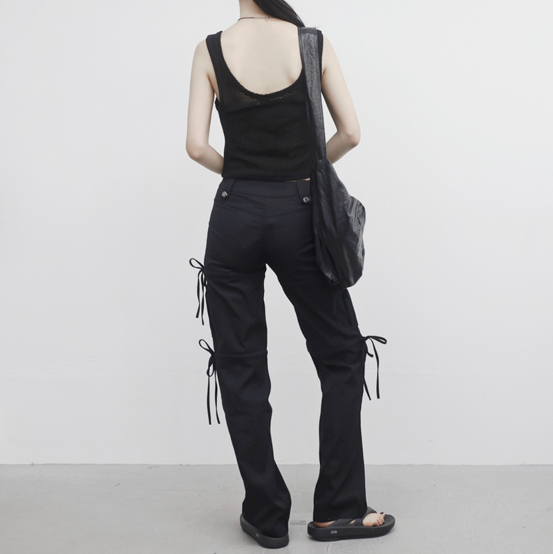 Manir see-through sleeveless
