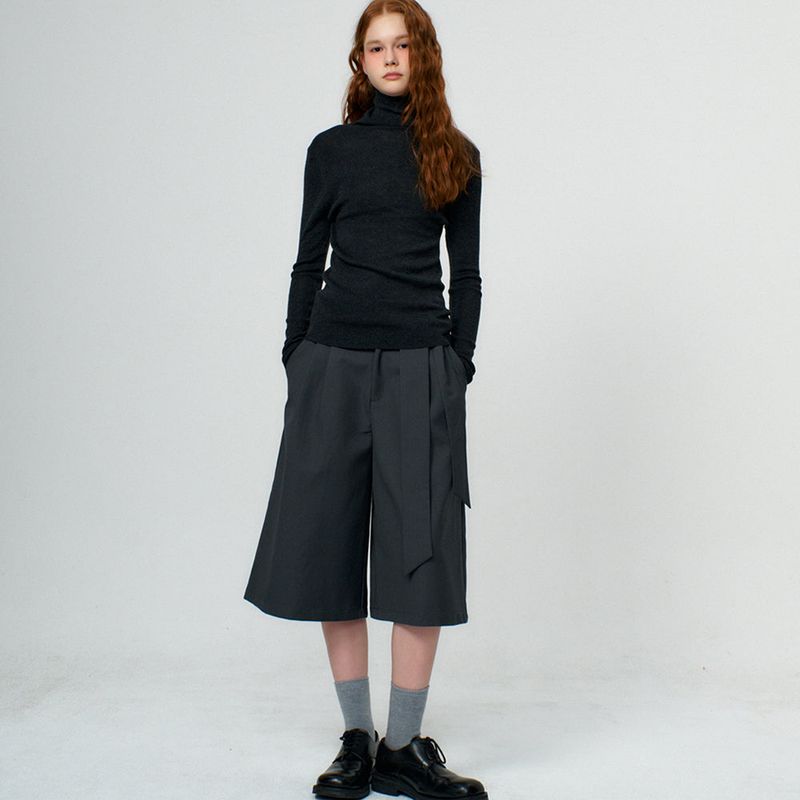 Basic Turtle Neck Knit_5Color