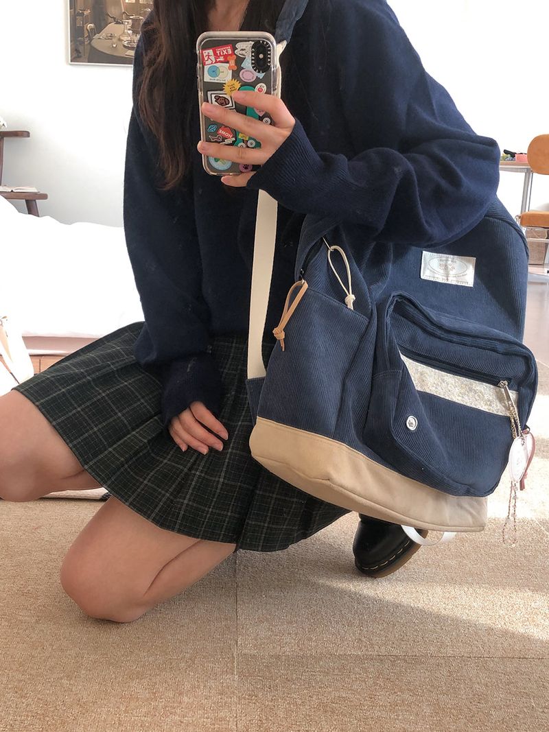 Bon voyage backpack_vintage navy