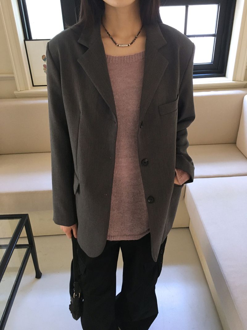 Hetch Spring Alpaca Wool Lip Neck Knit