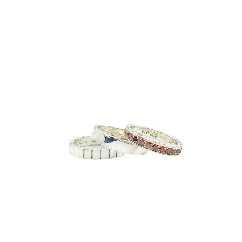Engraving Stone Ring 4 (red)