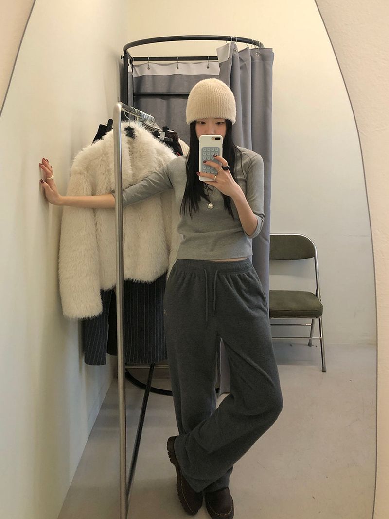 [MADE] TA FLEECE TWO-WAY PANTS
