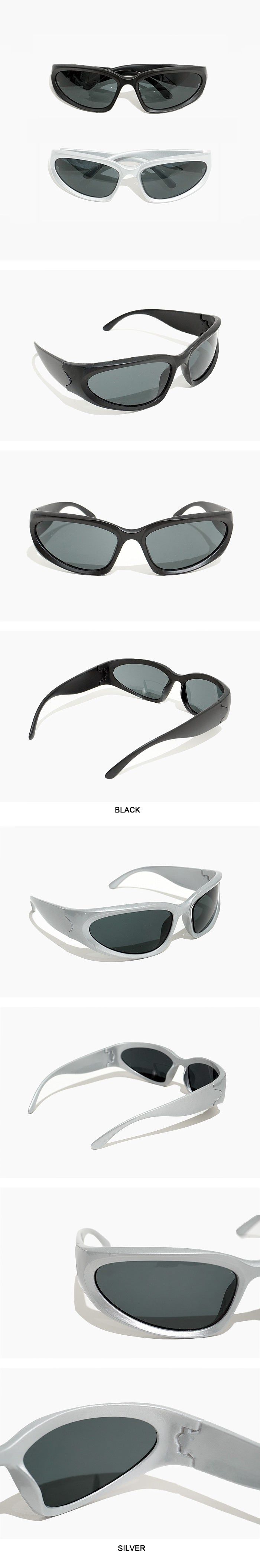 Millennium Mirror Wide Sunglasses