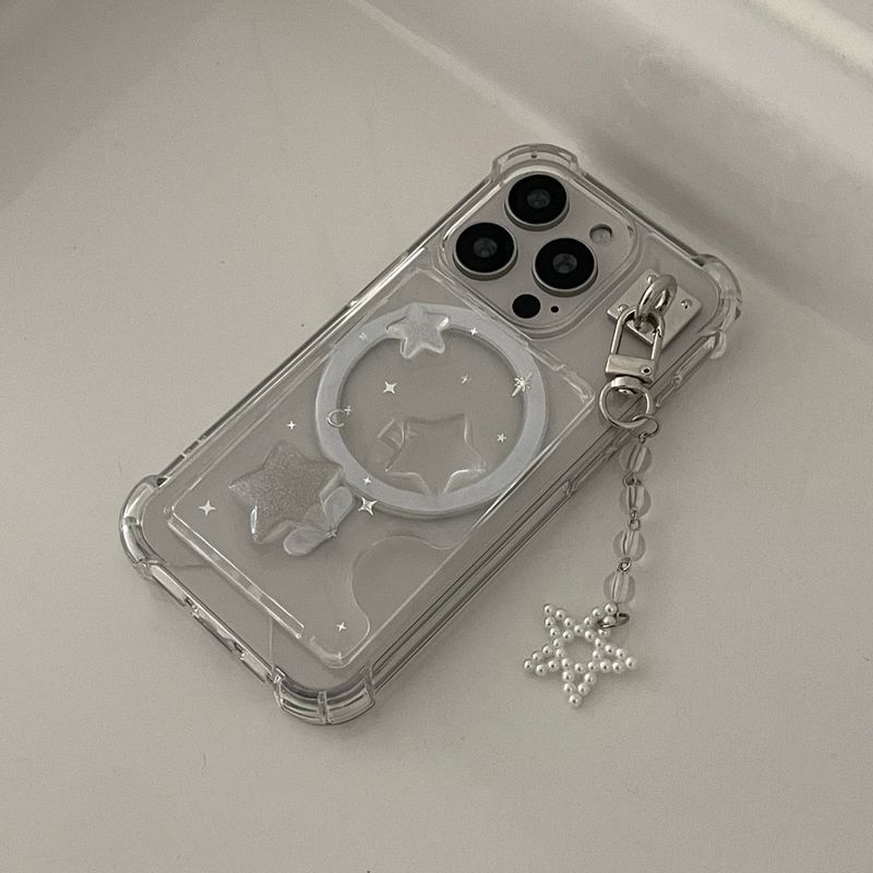 [made]twinkle star magsafe card wallet