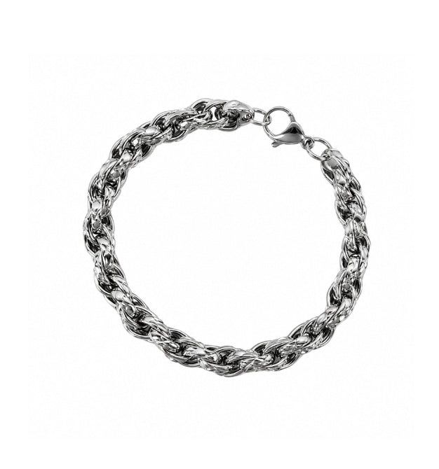 Cord rope chain bracelet