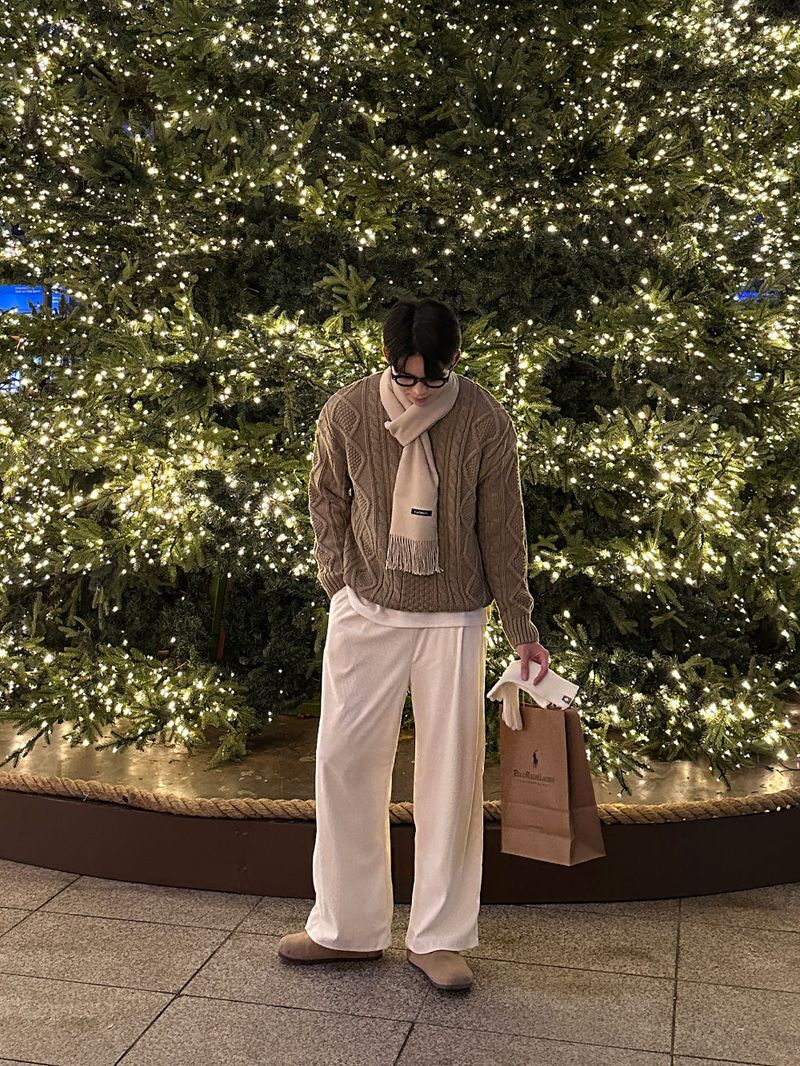 lemenne(ルメンヌ)の「LMN Inocorduroy Banding Wide Pants (4 colors)(Pants)」