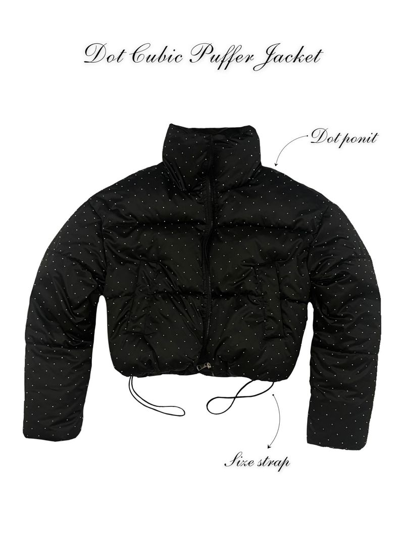 onthenextpage（オンザネクストページ）の「Dot Cubic Puffer Jacket （Jackets/Outerwear）」