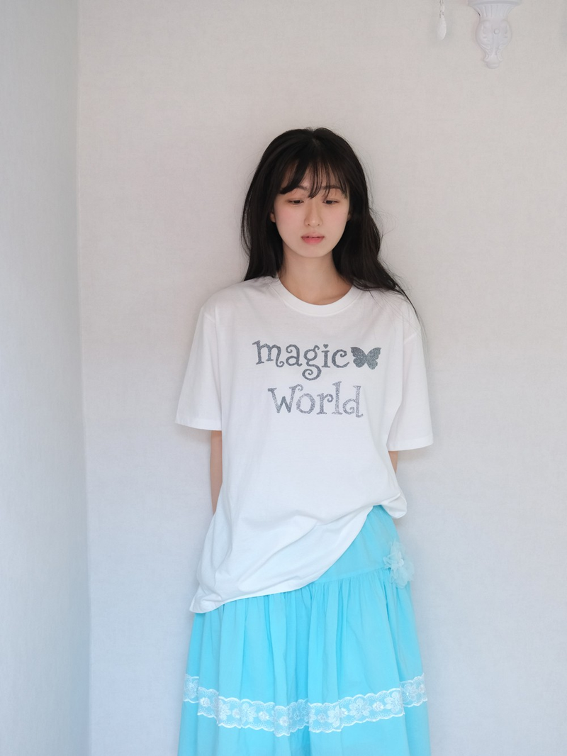 Magic world T-shirt - Ivory