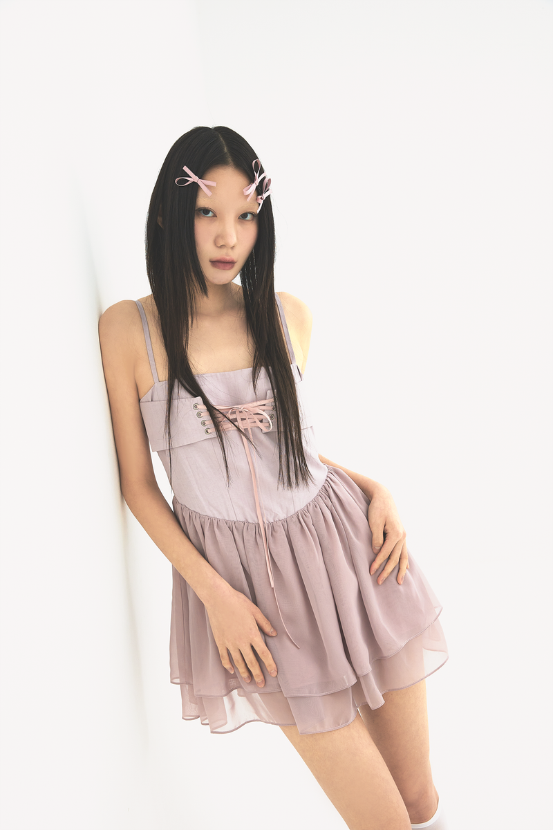 Bustier dress Pink