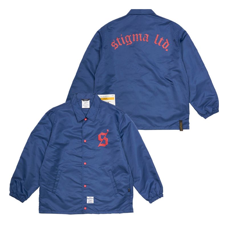 STIGMA（スティグマ）の「オールドレターオーバーサイズコーチジャケット（ジャケット/アウター）」