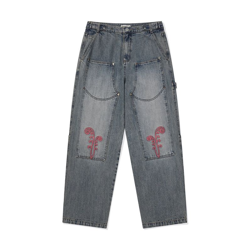 karactor(カラクター)の「Ptery double knee pants / Washed blue(Pants)」
