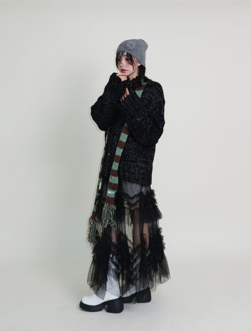 Boehm Boksarthy high neck two-way cardigan (outer)