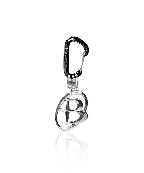 blackpurple(ブラックパープル)の「Dazzle Carabiner Keyring-Black(Toys/Key Holders)」