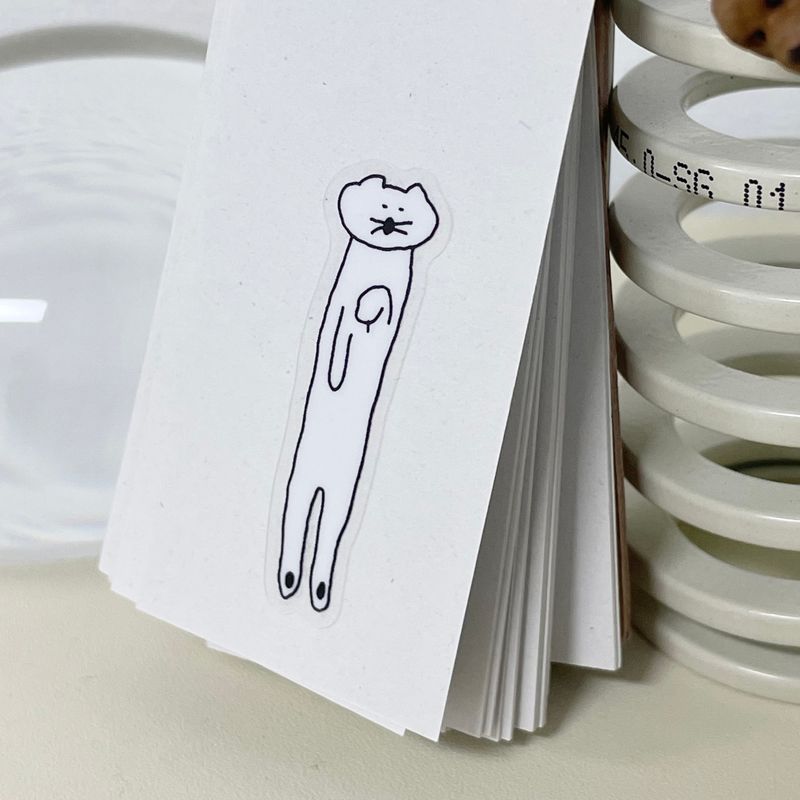 Diverse cat seal stickers (2 set)