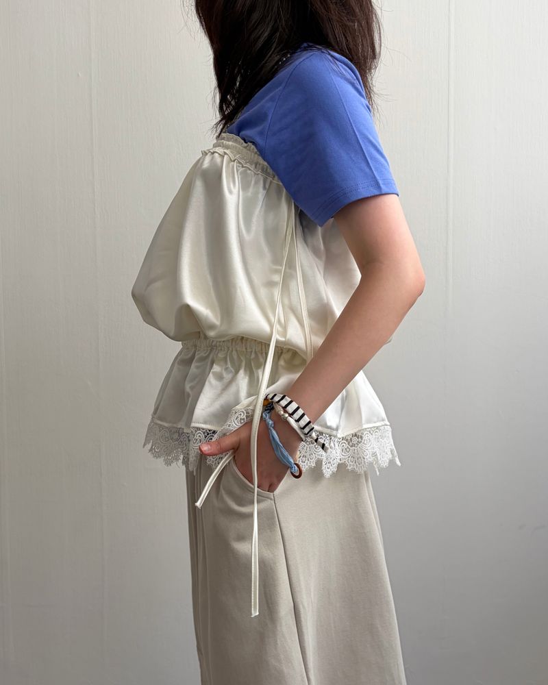 Nostalgic Satin Skirt