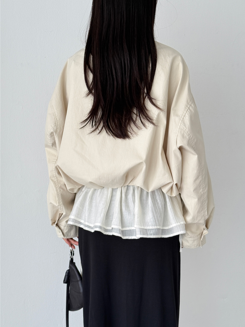 elin string blouse (2color)
