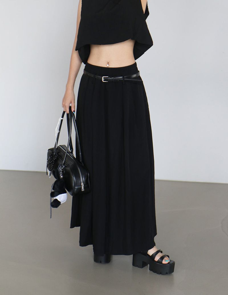 Pumpkin Balloon Sleeveless Blouse