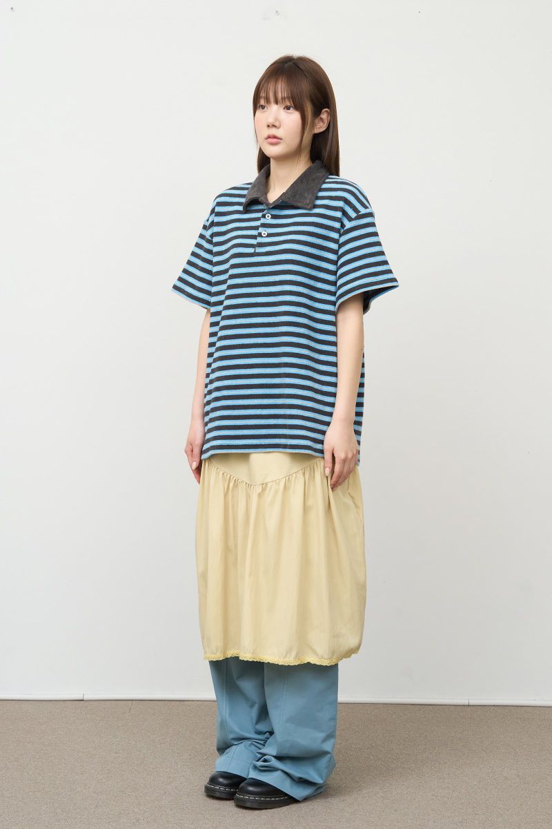 Barney Terry Collar Top