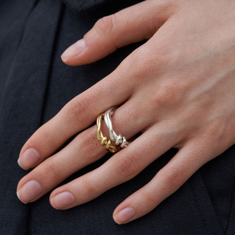 FLIT（フィリット）の「EVERYDAY KNOT RING (SILVER)（Accessories）」