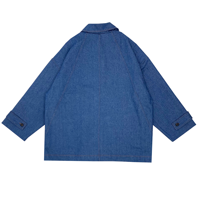KOOKEESEE Slub Denim Jacket