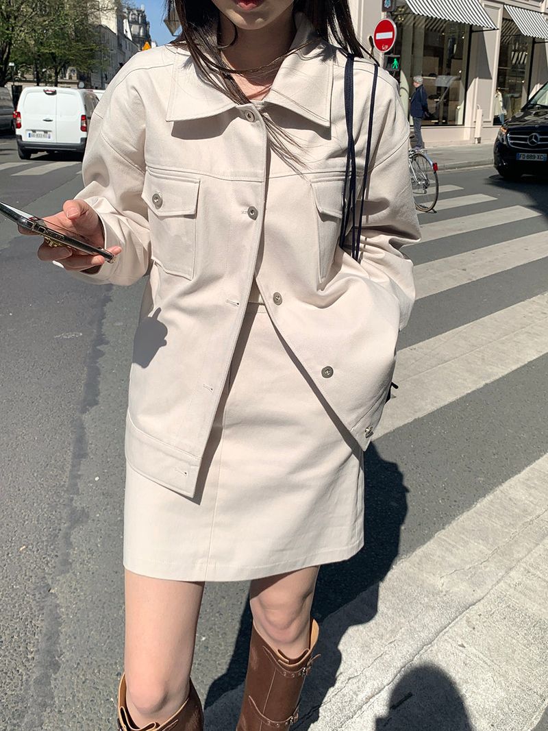[MADE] Rielo cotton mini skirt