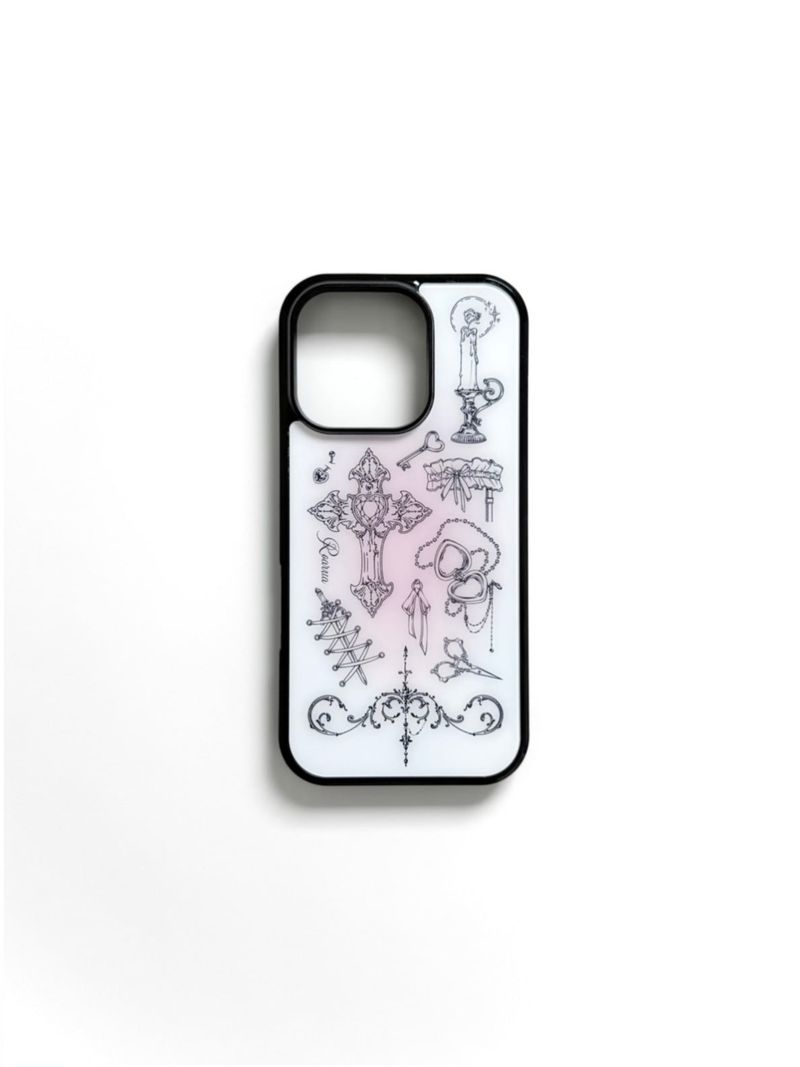 ROARUA(ロアルア)の「Love trap case (blusher v.)(Smartphone Accessories)」