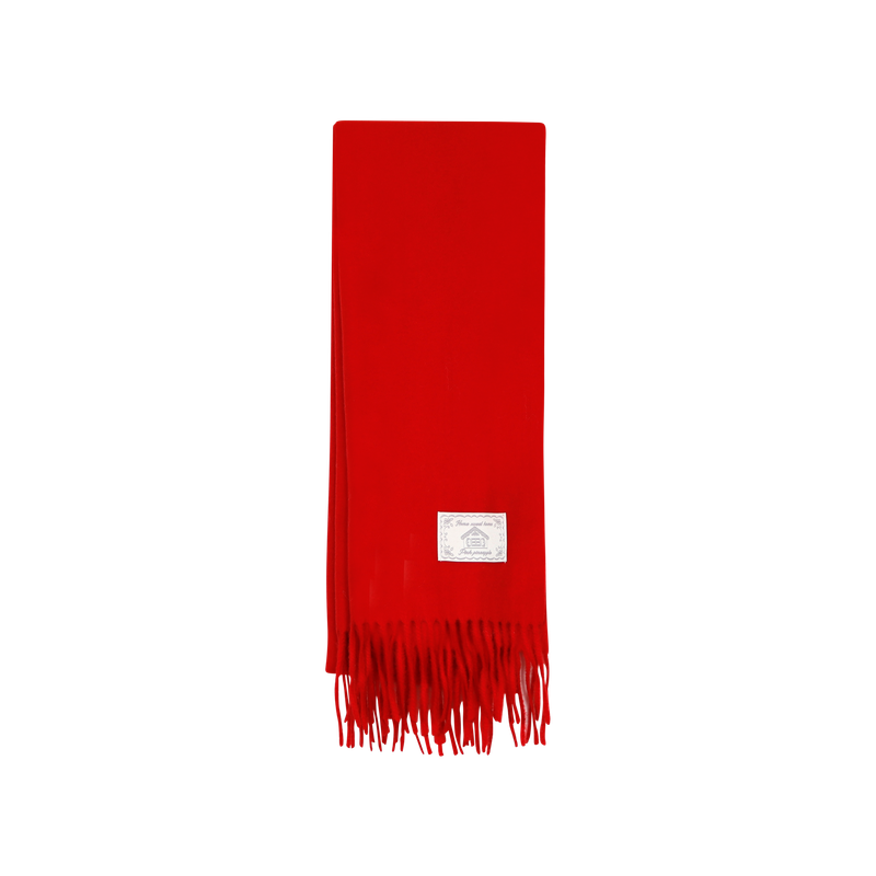PLUSH WOOL MUFFLER