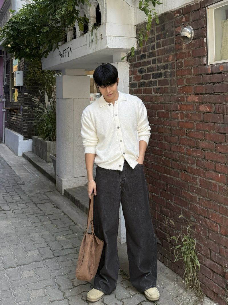 Soft corduroy bio-pants