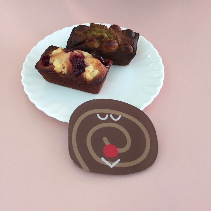 SEN STUDIO(センススタジオ)の「ロールケーキハンドミラー(雑貨/ステーショナリー)」