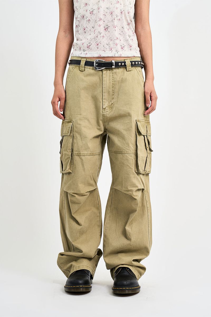 Raucohouse（ラウコハウス）の「Den Belted Strap Cargo Pants（Pants）」