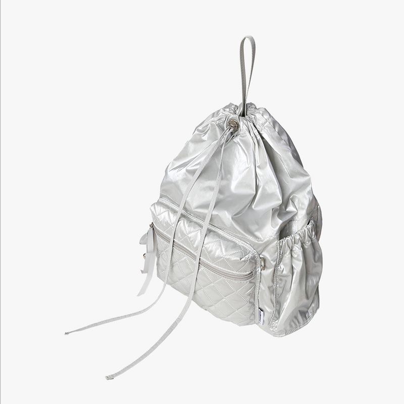 MELLO QUILTING BACK PACK (SILVER)