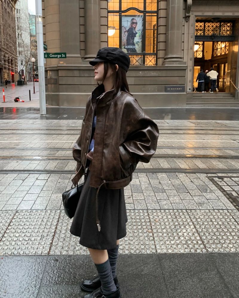 [ORIGINAL] Andy Wool Pleated Skirt