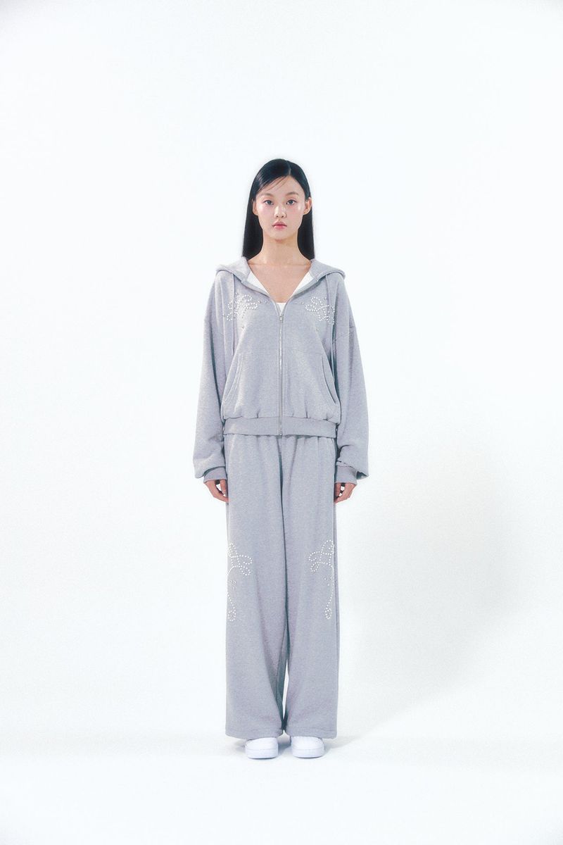 Pearl Track Pants Gray