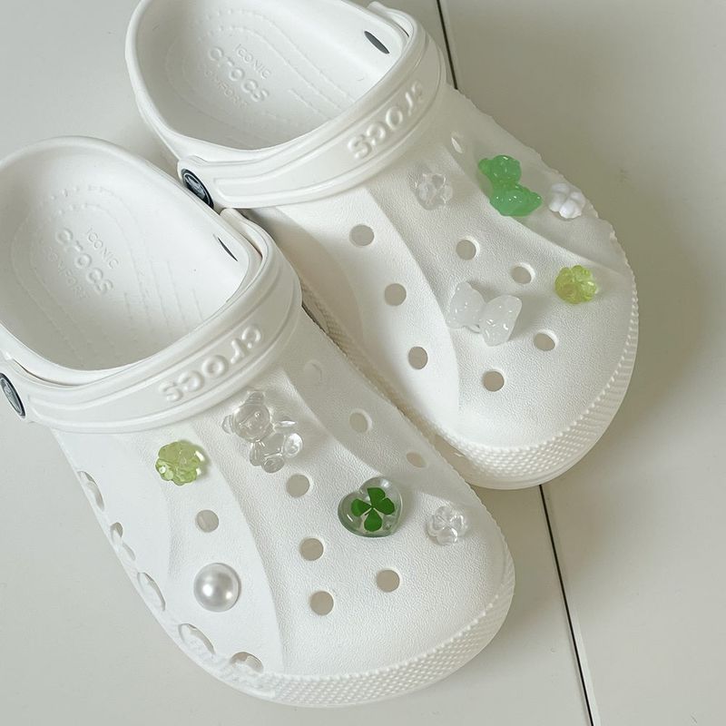[made]clover&clear ver resin shoes charm set 