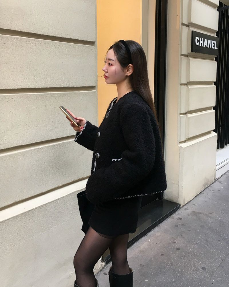 [ORIGINAL] Bird Stitch Tweed Jacket